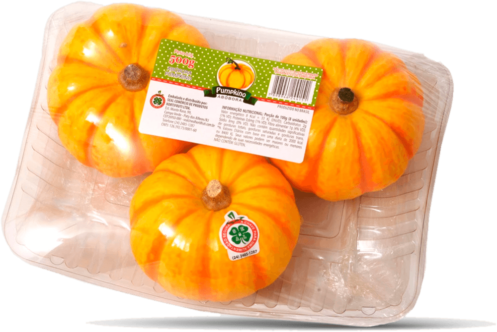 Pumpkino, Abóbora individual Seal Hortifruti