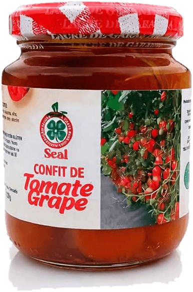 Confit de Tomate Grape, Confit Seal Hortifruti