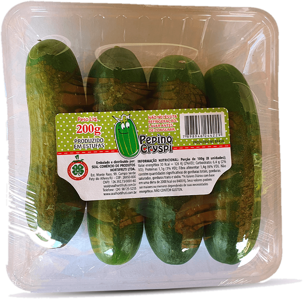 Pepino Cryspi, Pepino Seal Hortifruti