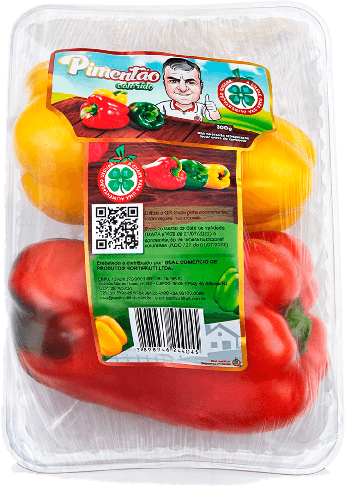 Pimentão Colorido, Pimentão Seal Hortifruti