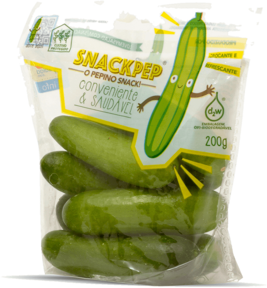 Snackpep, Mini pepino Seal Hortifruti