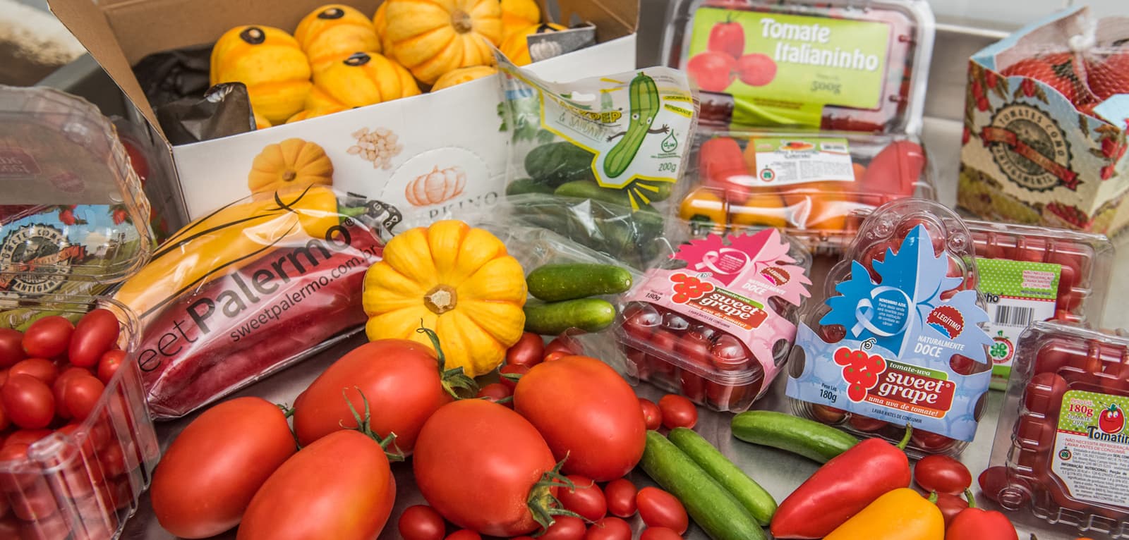 Linha completa de produtos Seal Hortifruti